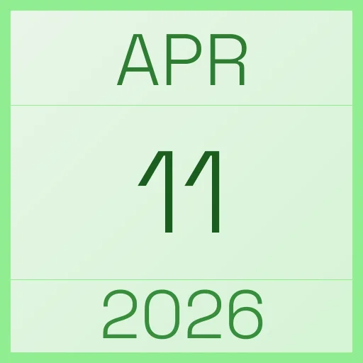 11 April 2026