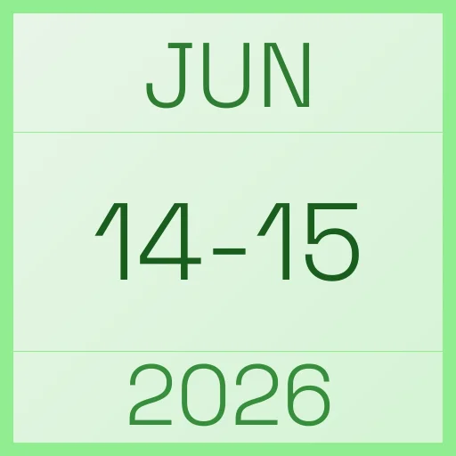 14 June 2026