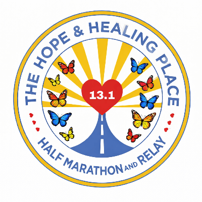 Logo of 2026 17Th Annual Hope and Healing Place Half Marathon