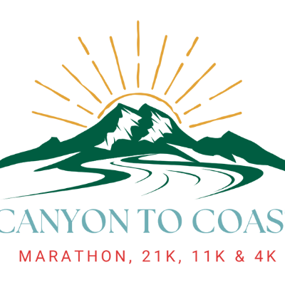 Logo of Canyon to Coast Marathon 2026