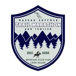 Logo of Nassau Suffolk Trail Marathon and 15 Miler 2026