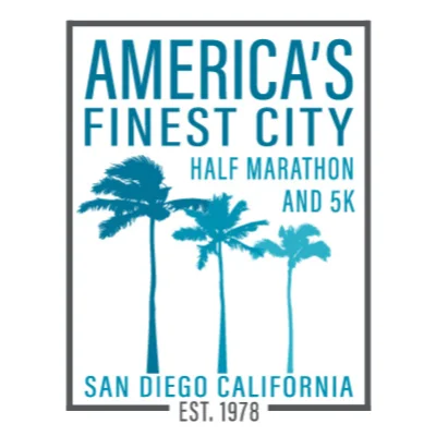 Logo of America’s Finest City Half Marathon and 5K 2026