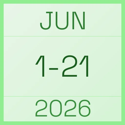 Solstice 21 | PR Movement Challenge 2026, Jun 1–21, 2026