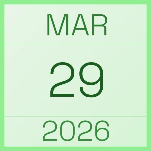 2026 Spring Equinox, Mar 29, 2026
