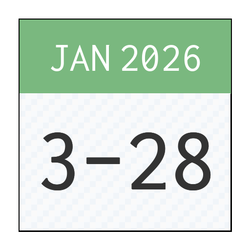 2025 Across The Years, Jan 28–3, 2026