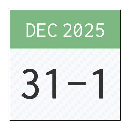 2025 New Years Double, Dec 31, 2025–Jan 1, 2026