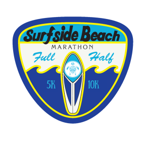 Official logo of 2026 Surfside Beach Marathon - marathon event in Freeport, United States 2026