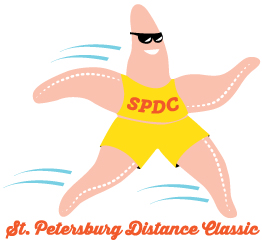 Official logo of 2026 St. Petersburg Distance Classic - marathon event in Saint Petersburg, United States 2026