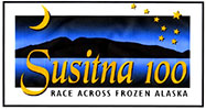 Official logo of 2026 Susitna 100 - marathon event in Big Lake, United States 2026