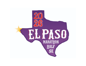 Official logo of 2026 El Paso Marathon - marathon event in El Paso, United States 2026