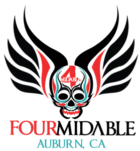 Official logo of 2026 FOURmidable - marathon event in Auburn, United States 2026