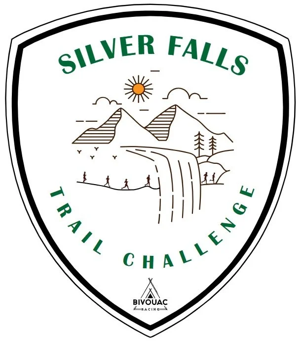 Official logo of 2026 Silver Falls Trail Challenge - marathon event in Sublimity, United States 2026