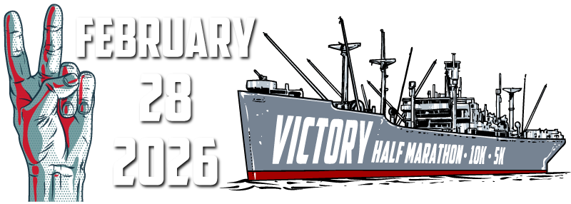 Official logo of 2026 Victory Half Marathon - marathon event in Richmond, United States 2026