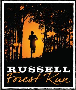 Official logo of 2026 Russell Forest Run - marathon event in Alexander City, United States 2026