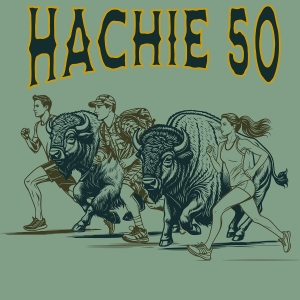 Official logo of 2026 Hachie 50 Marathon, Ultra and Relay - marathon event in Waxahachie, United States 2026