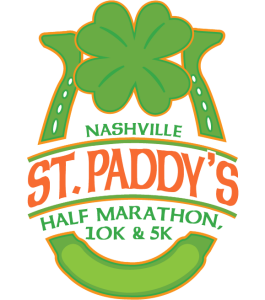 Official logo of 2026 Nashville St. Paddy's Half Marathon - marathon event in Nashville, United States 2026