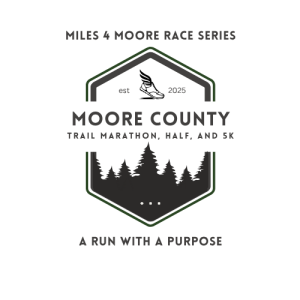 Official logo of 2026 Moore County Trail Marathon - marathon event in Pinehurst, United States 2026