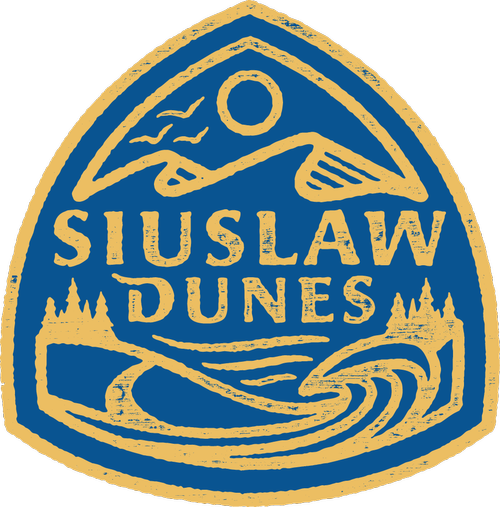 Official logo of 2026 Siuslaw Dunes - marathon event in Florence, United States 2026