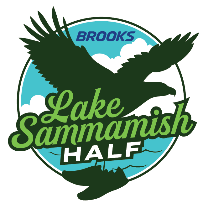 Official logo of 2026 Brooks Lake Sammamish Half Marathon - marathon event in Redmond, United States 2026