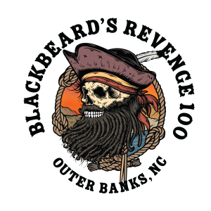 Official logo of 2026 Blackbeard's Revenge 100 Ultra and Relay - marathon event in Corolla, United States 2026