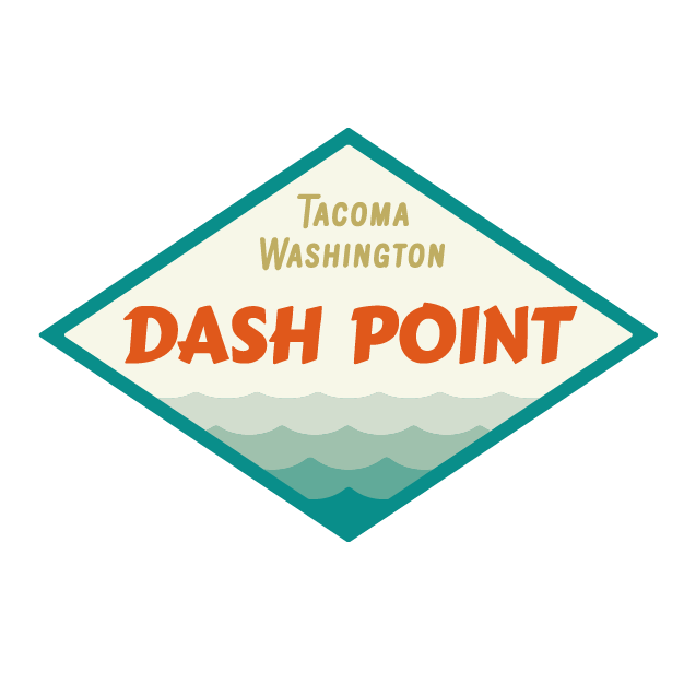 Official logo of 2026 Dash Point - marathon event in Federal Way, United States 2026