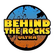 Official logo of 2026 Behind The Rocks Ultra - marathon event in Moab, United States 2026