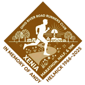 Official logo of 2026 ORRRC Xenia Marathon - marathon event in Xenia, United States 2026