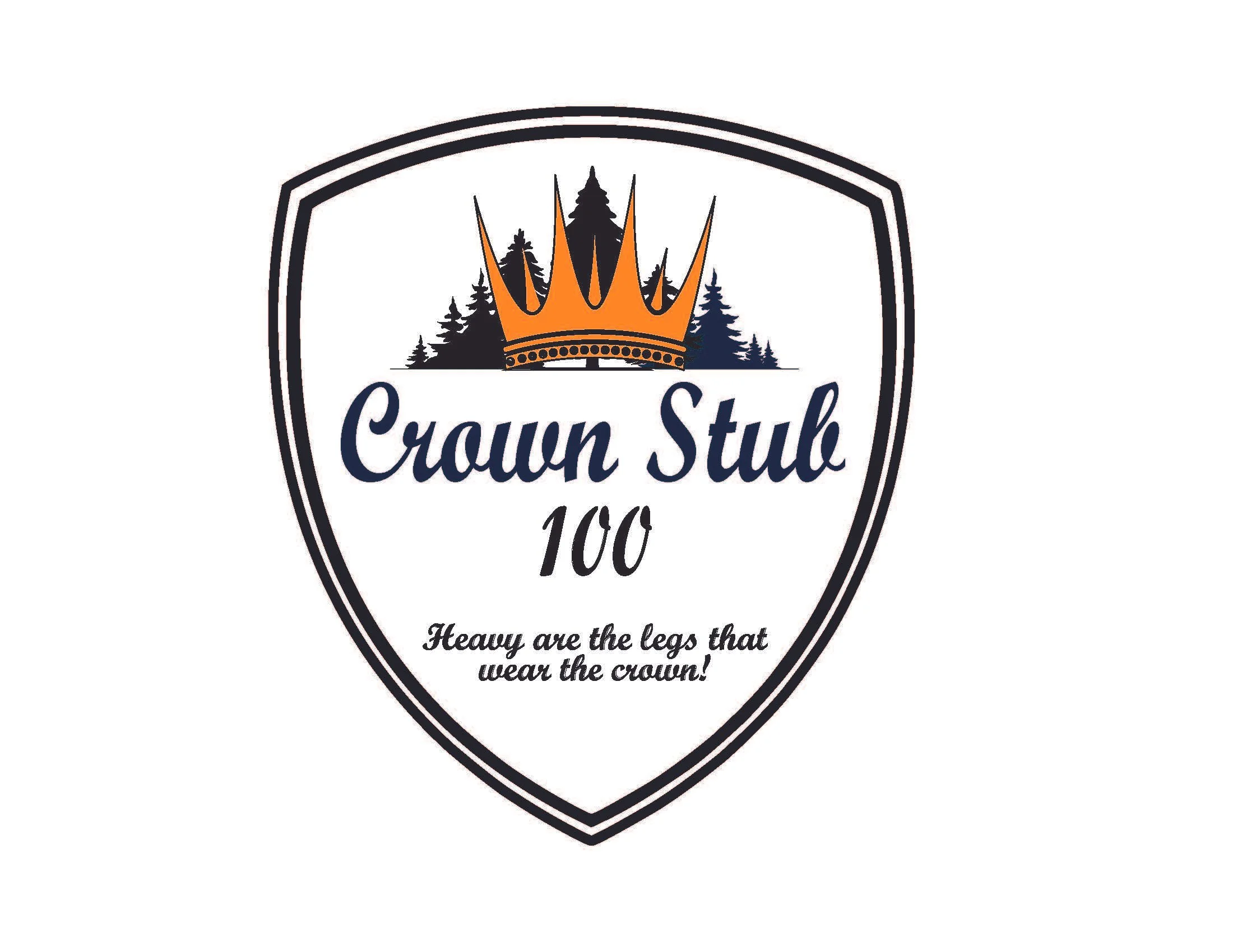 Official logo of 2026 Crown Stub 100 - marathon event in Buxton, United States 2026