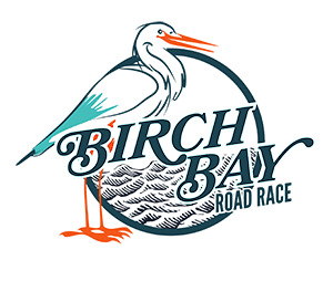 Official logo of 2026 Birch Bay Road Race - marathon event in Blaine, United States 2026