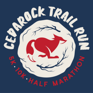 Official logo of 2026 Cedarock Trail Run - marathon event in Burlington, United States 2026