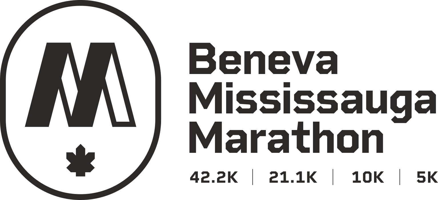 Official logo of 2026 Beneva Mississauga Marathon - marathon event in Mississauga, Canada 2026