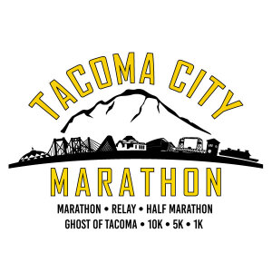 Official logo of 2026 Tacoma City Marathon - marathon event in Tacoma, United States 2026