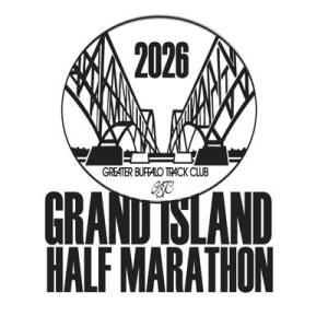 Official logo of The Thermofisher Scientific Grand Island Half Marathon 2026 - marathon event in Grand Island, United States 2026