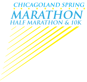 Official logo of 2026 Chicagoland Spring Marathon - marathon event in Schaumburg, United States 2026