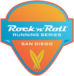 Official logo of 2026 Rock ‘N’ Roll San Diego Marathon - marathon event in San Diego, United States 2026