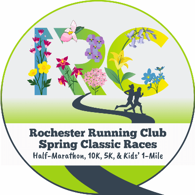 Official logo of 2026 Rochester Spring Classic Half Marathon - marathon event in Rochester, United States 2026