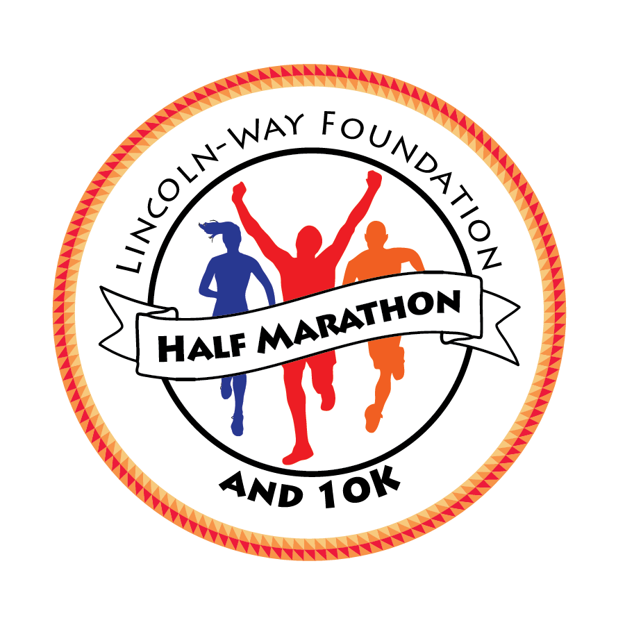 Official logo of 2026 Lincoln-Way Half Marathon - marathon event in Frankfort, United States 2026