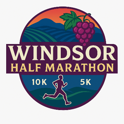 Official logo of 2026 Windsor Half Marathon - marathon event in Windsor, United States 2026