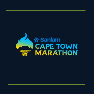 Official logo of Sanlam Cape Town Marathon 2026 - marathon event in Cape Town, South Africa 2026