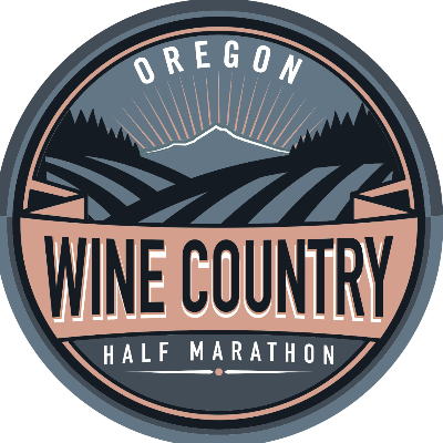 Official logo of Oregon Wine Country Half Marathon 2026 - marathon event in Dayton, United States 2026