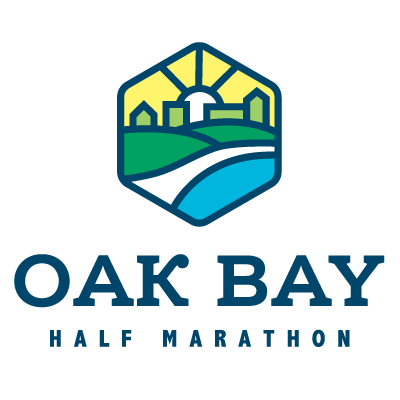 Official logo of Oak Bay Half-Marathon 2026 - marathon event in Victoria, Canada 2026