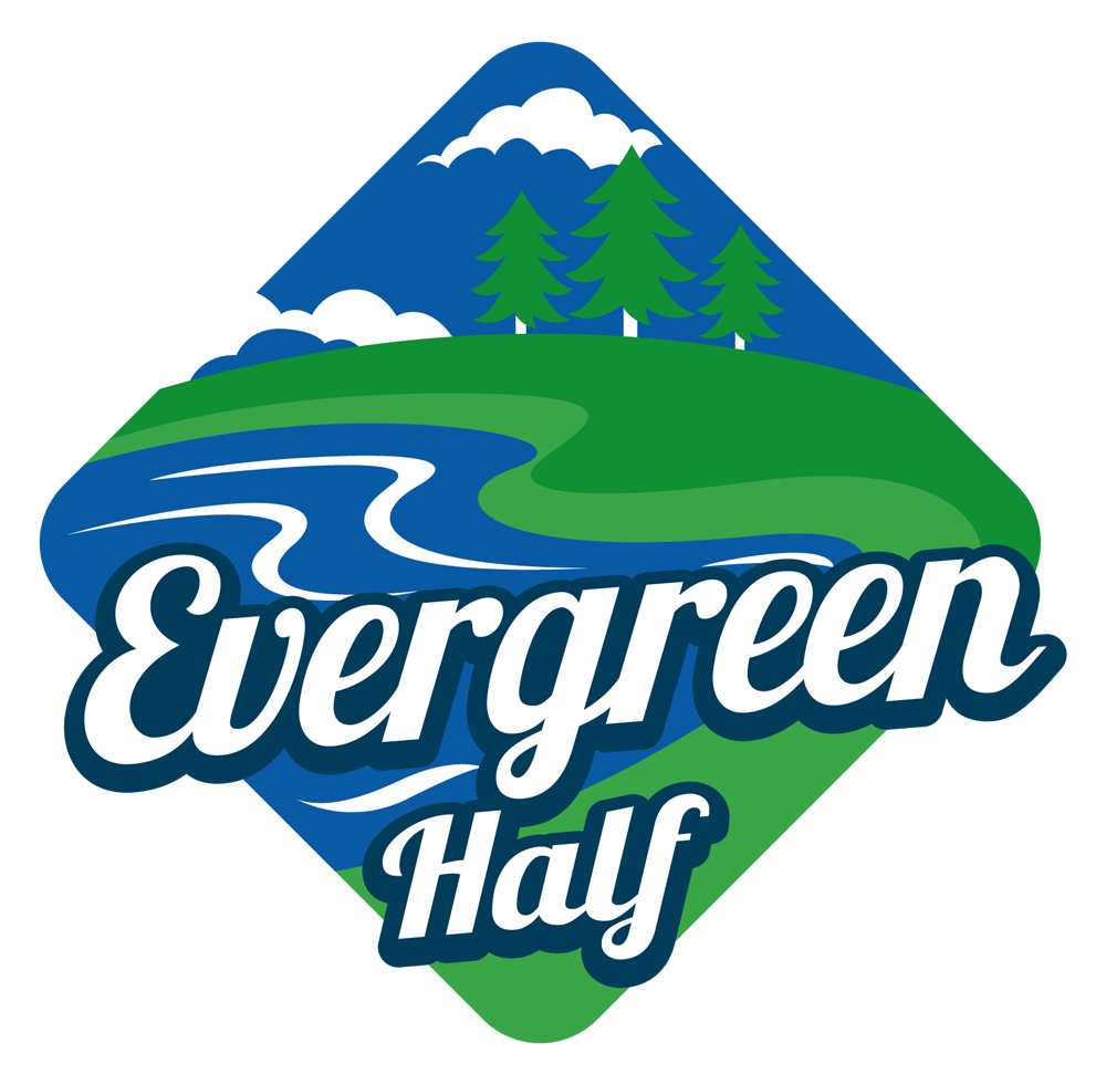 Official logo of The Evergreen Half 2026 - marathon event in Snohomish, United States 2026