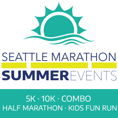 Official logo of Seattle Marathon Summer 2026 - marathon event in Seattle, United States 2026