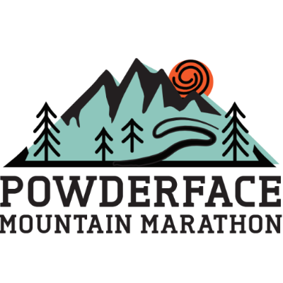 Official logo of Powderface Mountain Marathon 2026 - marathon event in Bragg Creek, Canada 2026