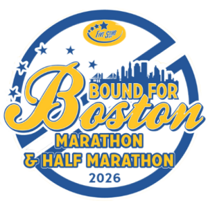 Official logo of Bound for Boston Marathon 2026 - marathon event in Olympia, United States 2026