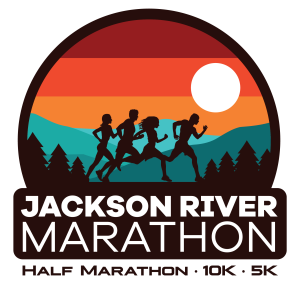 Official logo of The Jackson River Scenic Trail Marathon 2026 - marathon event in Covington, United States 2026
