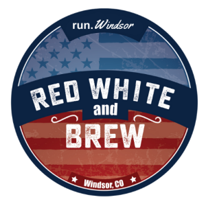Official logo of Red, White and Brew Half Marathon 2026 - marathon event in Windsor, United States 2026