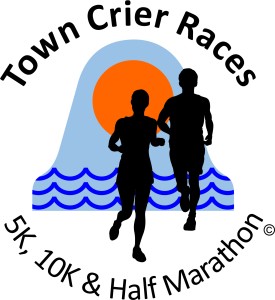 Official logo of Town Crier Races Half Marathon 2026 - marathon event in Saugatuck, United States 2026