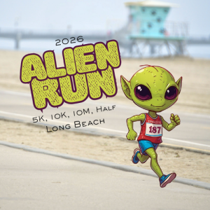 Official logo of Alien Run Half Marathon 2026 - marathon event in Long Beach, United States 2026