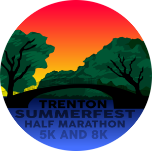 Official logo of Trenton Summerfest Half Marathon 2026 - marathon event in Trenton, United States 2026